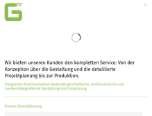 Tablet Screenshot of gff.ch